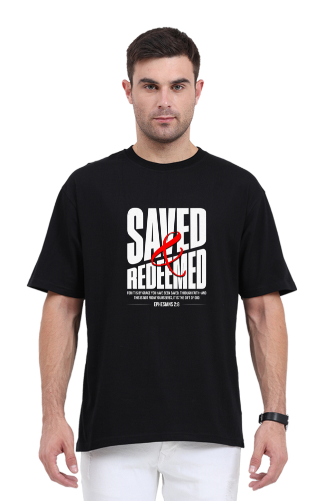 Saved & Redeemed Classic Oversized T-Shirt