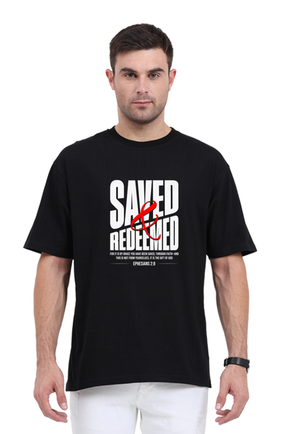 Saved & Redeemed Classic Oversized T-Shirt