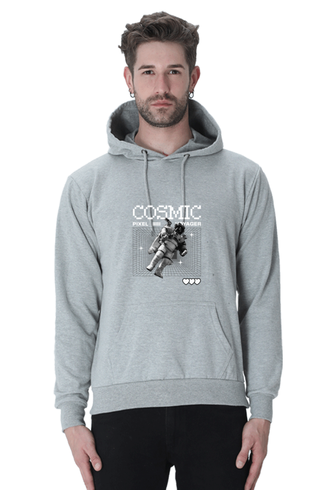 Cosmic Pixel Voyager Fit Hoodie