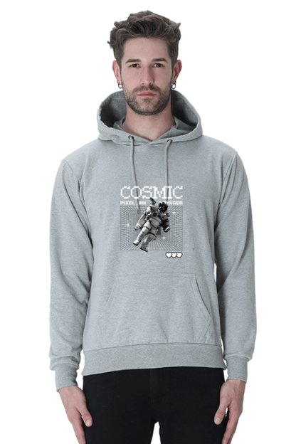 Cosmic Pixel Voyager Fit Hoodie