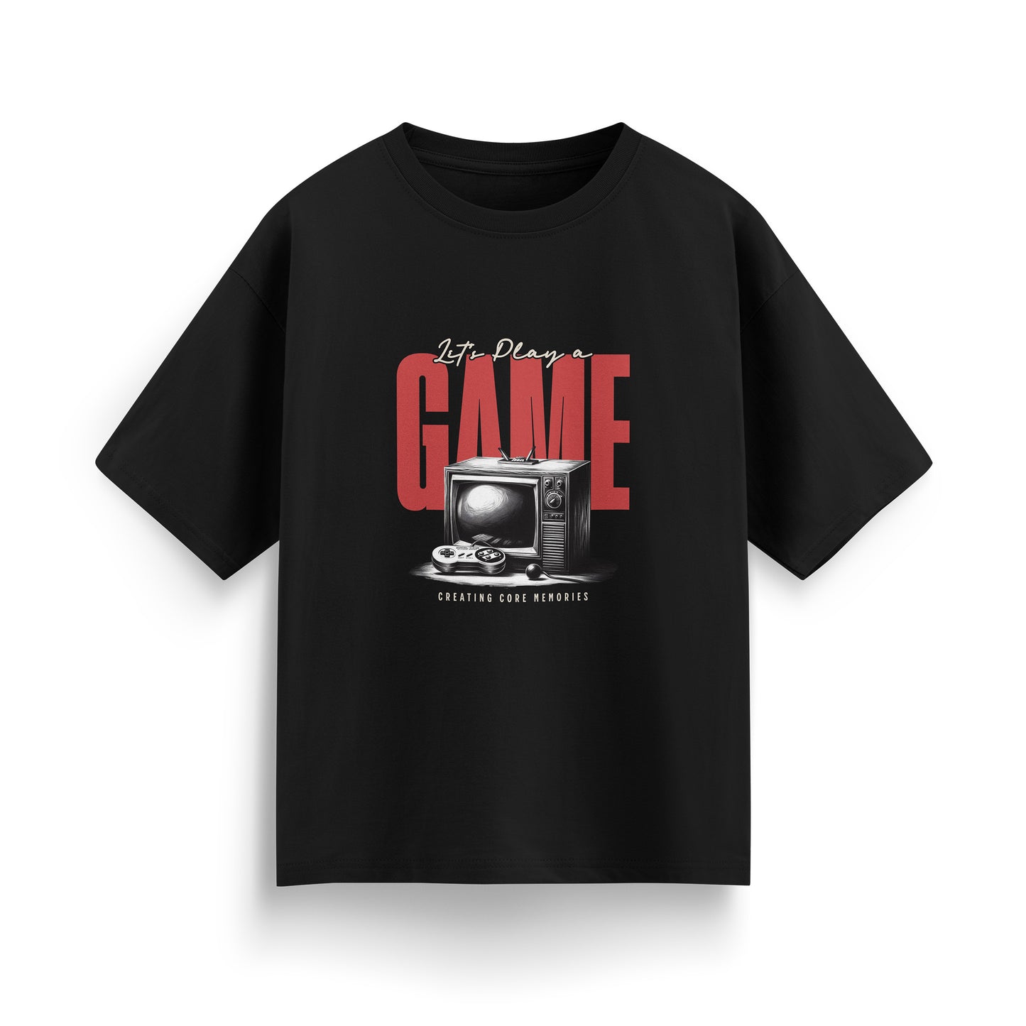 Let's Game Classic Oversized T-Shirt