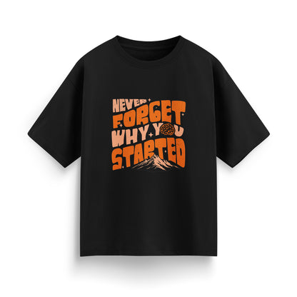 Never Forget Classic Oversized T-Shirt