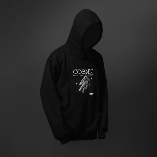 Cosmic Pixel Voyager Fit Hoodie
