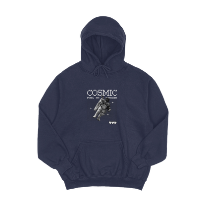 Cosmic Pixel Voyager Fit Hoodie
